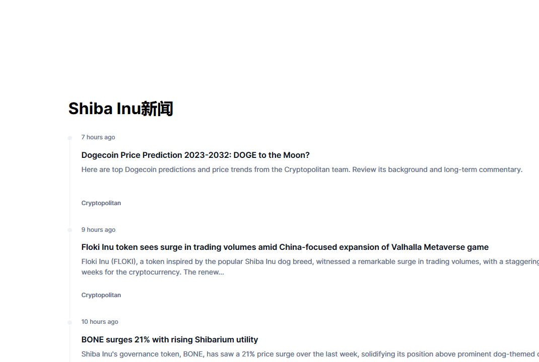 SHIB兑换人民币走势图彩虹图